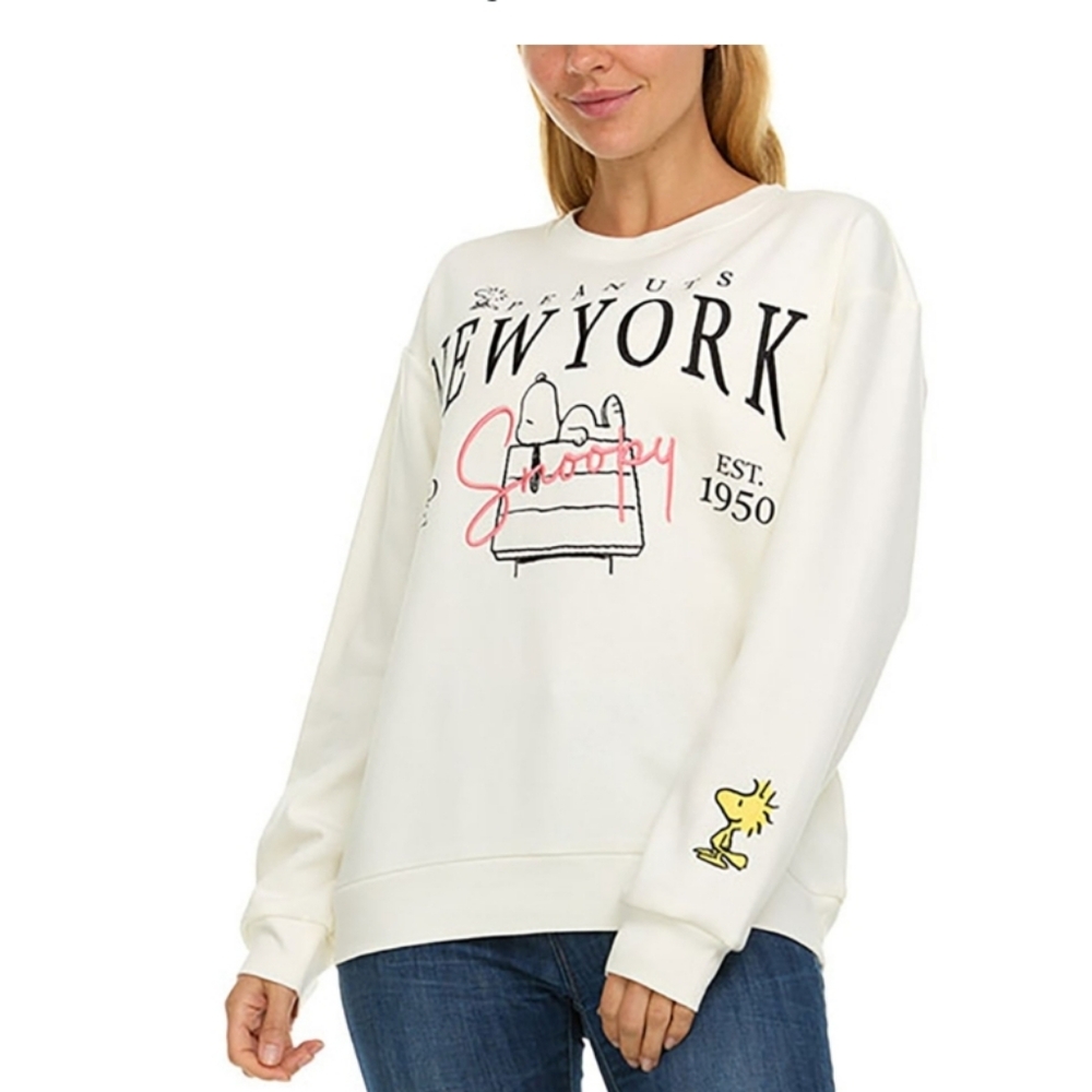 (Ew)Character destination ladies sweatshirt( Snoopy)